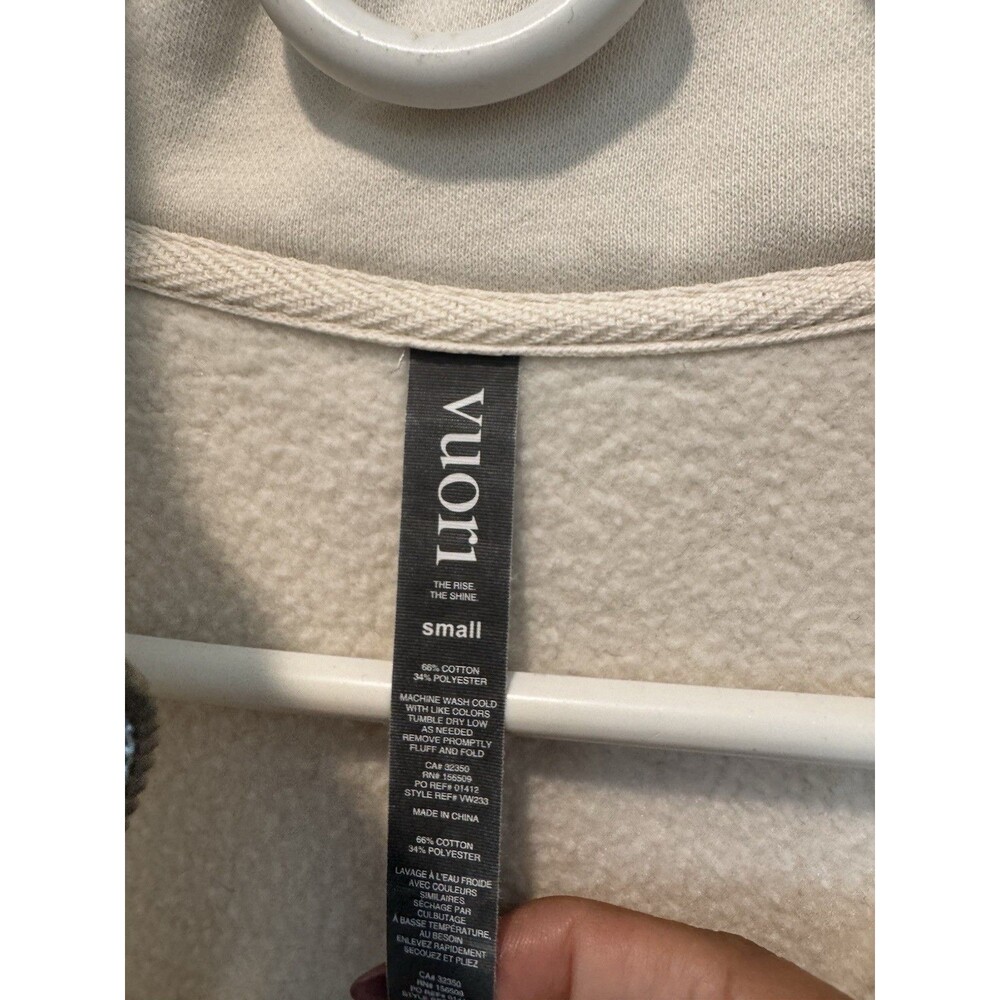 Vuori Women's Restore Half Zip Sweatshirt size Small Athleisure - Picture 5 of 9